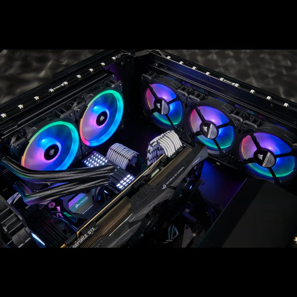 Fan Corsair LL120 RGB Dual Light Loop - Black - RGB - New