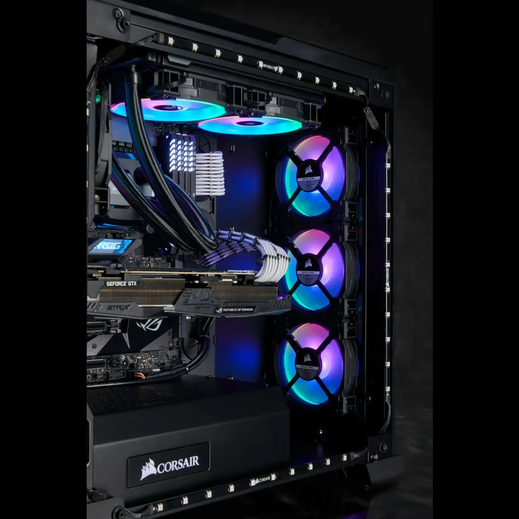 Fan Corsair LL120 RGB Triple Pack - Black - RGB - New