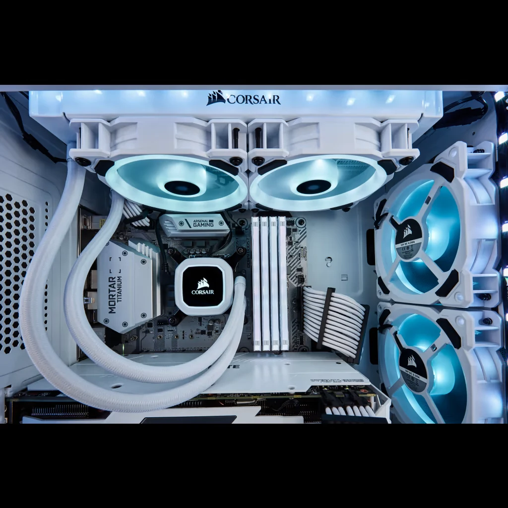 Fan Corsair LL120 RGB Triple Pack - White - RGB - New