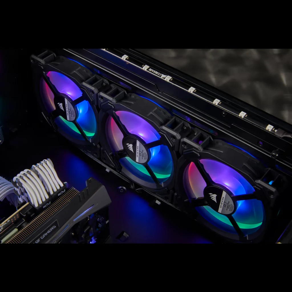 Fan Corsair LL140 RGB Dual Light Loop - Black - RGB - New