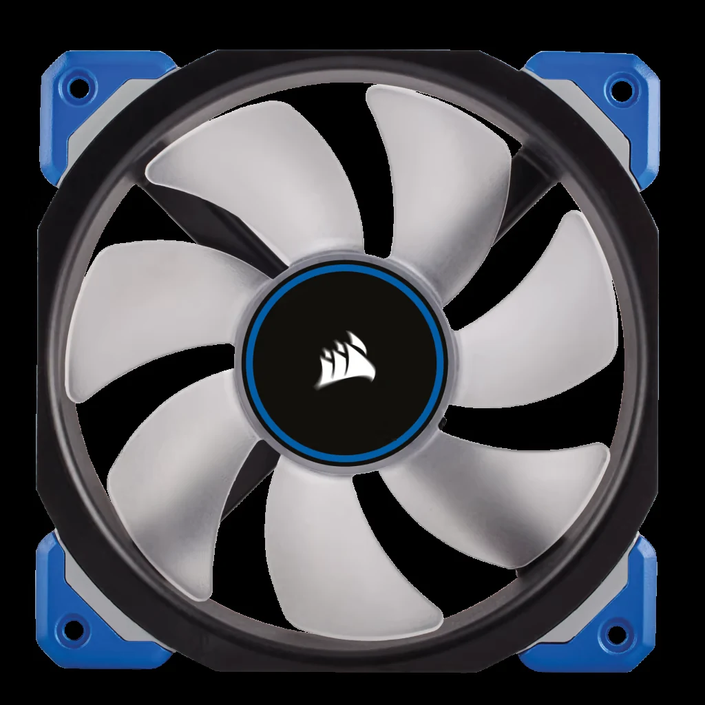 Fan Corsair ML120 PRO LED Blue - Black/Blue - LED - New