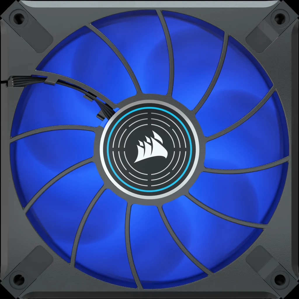 Fan Corsair ML120 PRO LED Blue - Black/Blue - LED - New