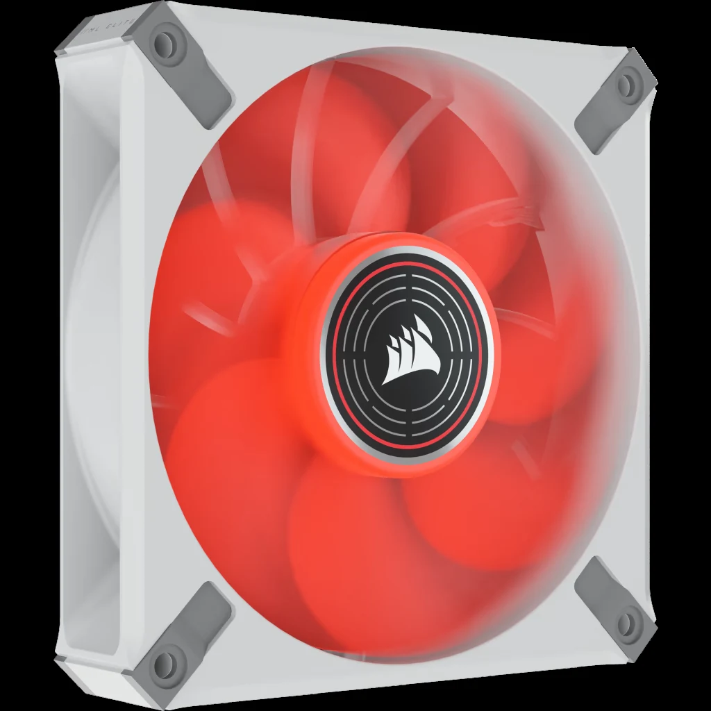 Fan Corsair ML120 PRO LED Red - Black/Red - LED - New