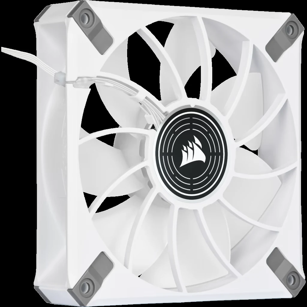 Fan Corsair ML120 PRO LED White - Black/White - LED - New