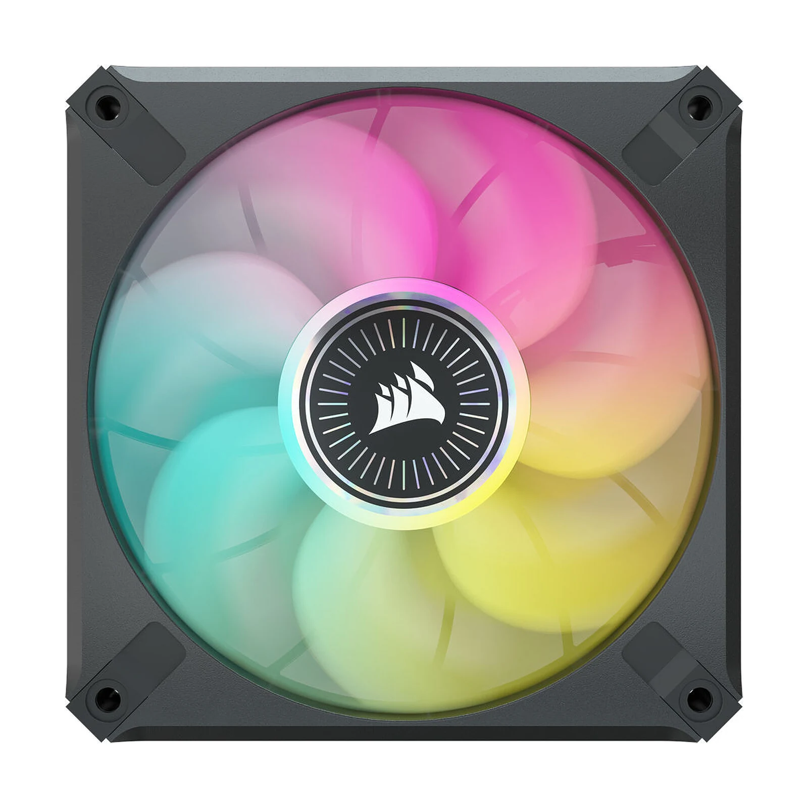 Fan Corsair ML120 RGB ELITE Triple Pack - Black - ARGB - New