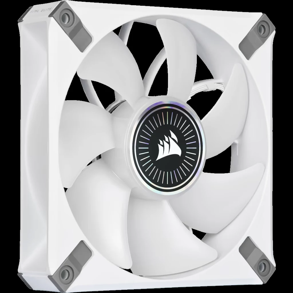 Fan Corsair ML120 RGB ELITE Triple Pack - White - ARGB - New