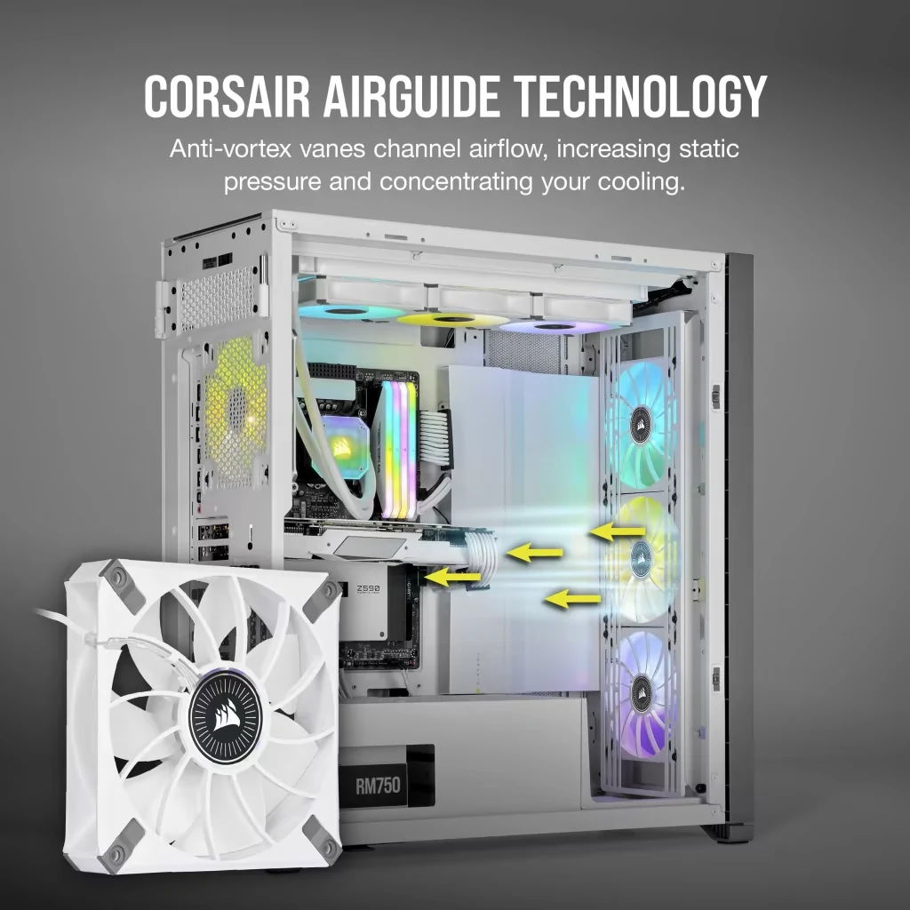 Fan Corsair ML120 RGB ELITE - White - ARGB - New