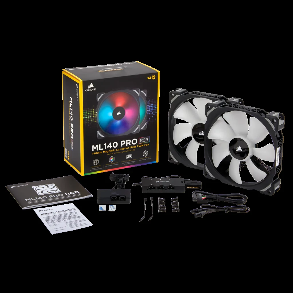 Fan Corsair ML140 Magnetic Levitation - Black - PWM - New