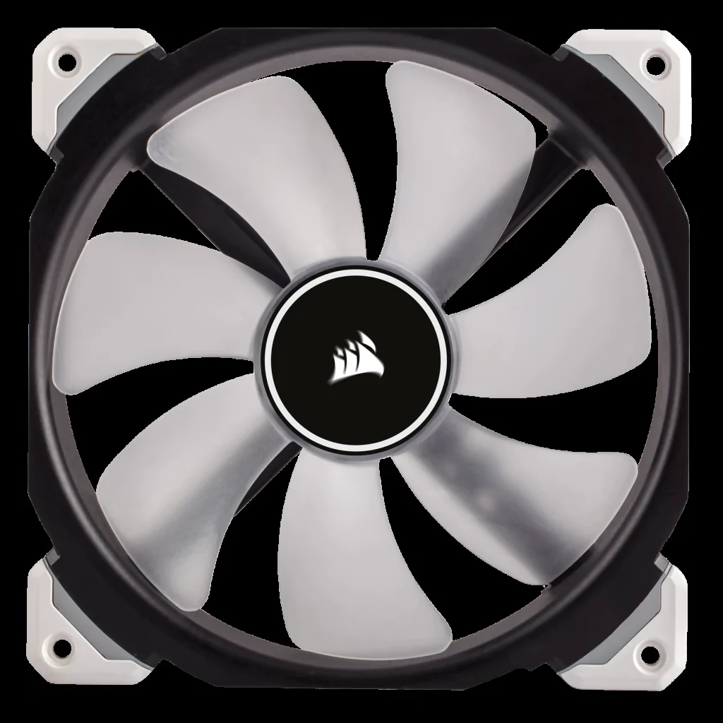 Fan Corsair ML140 PRO LED White - Black/White - LED - New