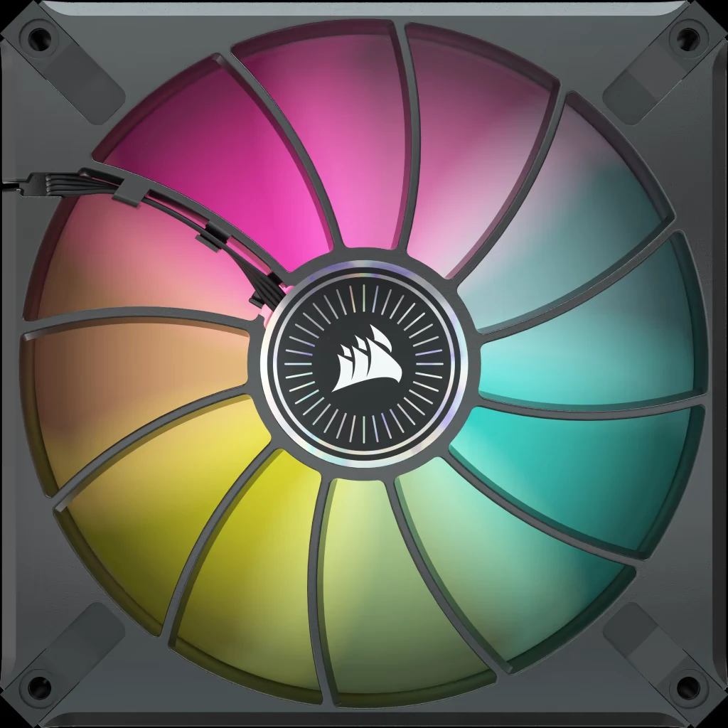 Fan Corsair ML140 PRO RGB Dual Pack - Black - RGB - New