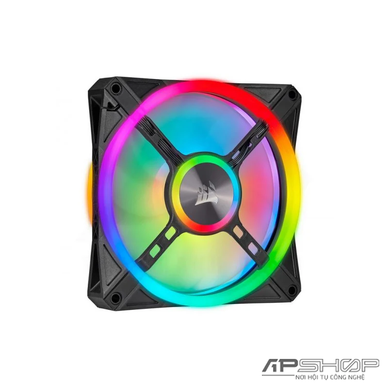 Fan Corsair QL120 RGB Triple Pack - Black - RGB - New