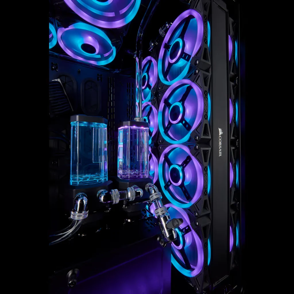Fan Corsair QL140 RGB Dual Pack - Black - RGB - New
