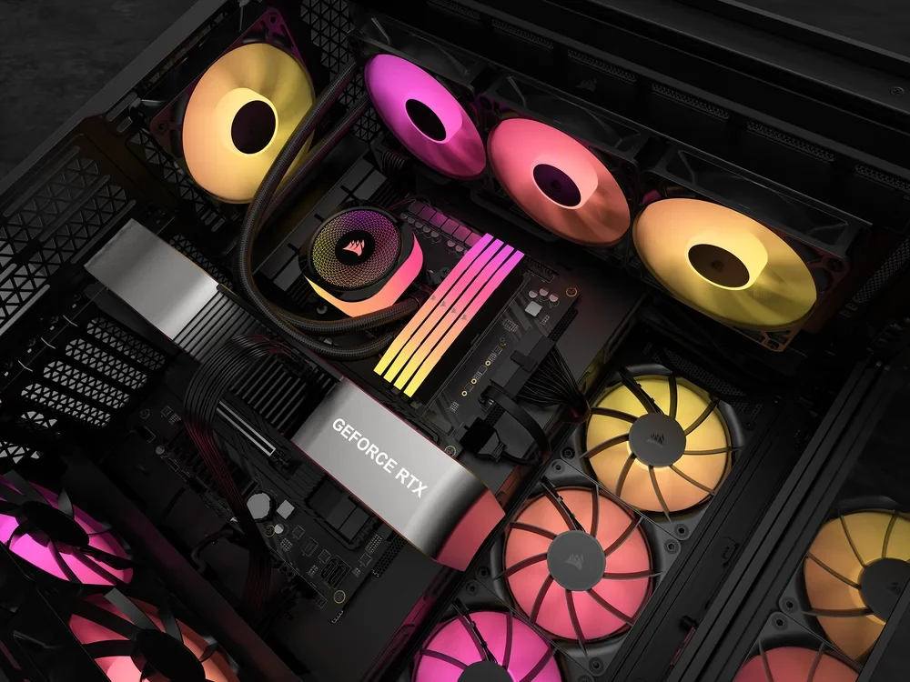 Fan Corsair RS120 ARGB - Black - ARGB - New
