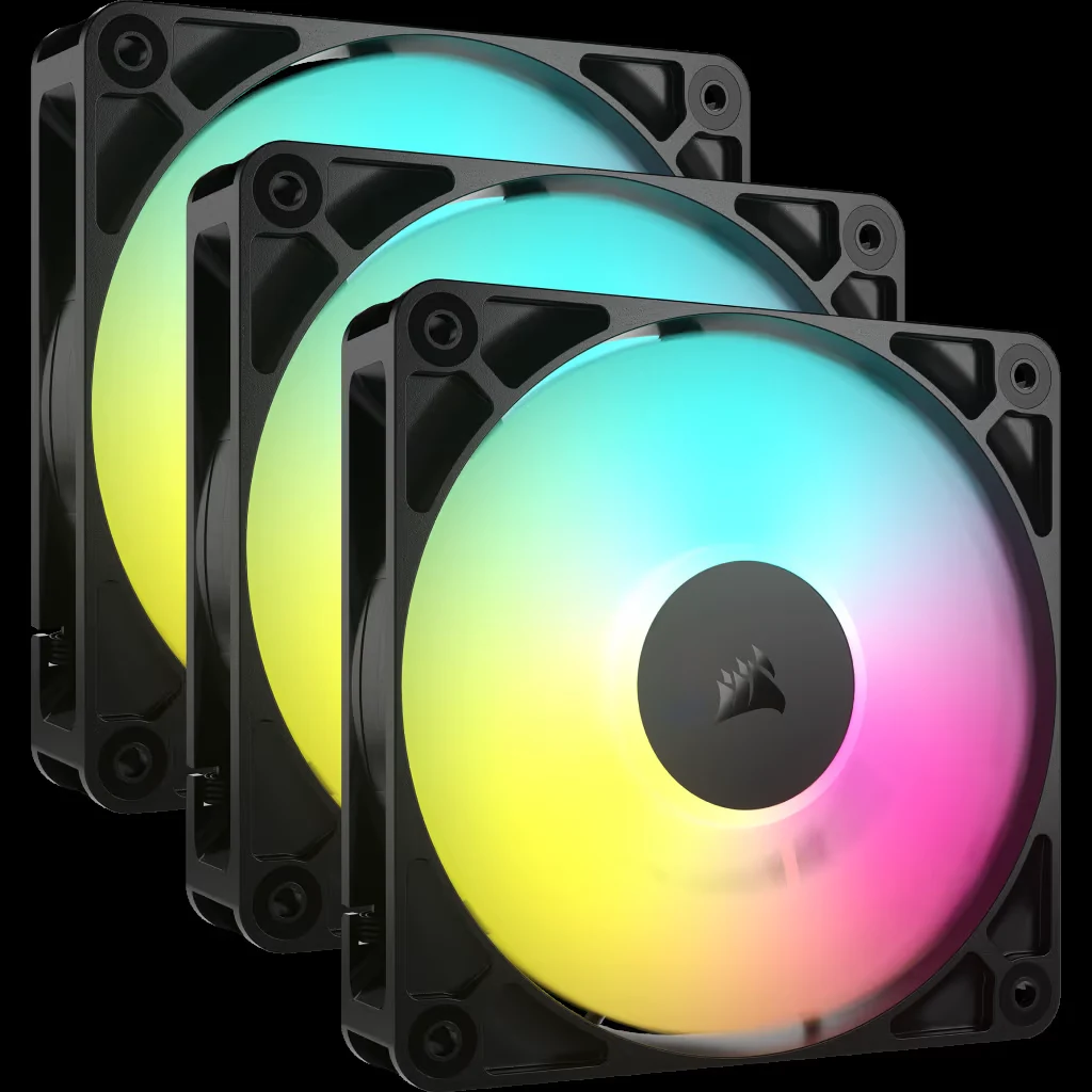 Fan Corsair RS120 ARGB Triple Pack - White - ARGB - New