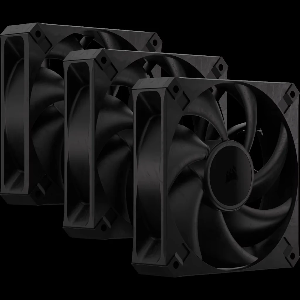 Fan Corsair RS120 MAX Triple Pack - Black - PWM - New