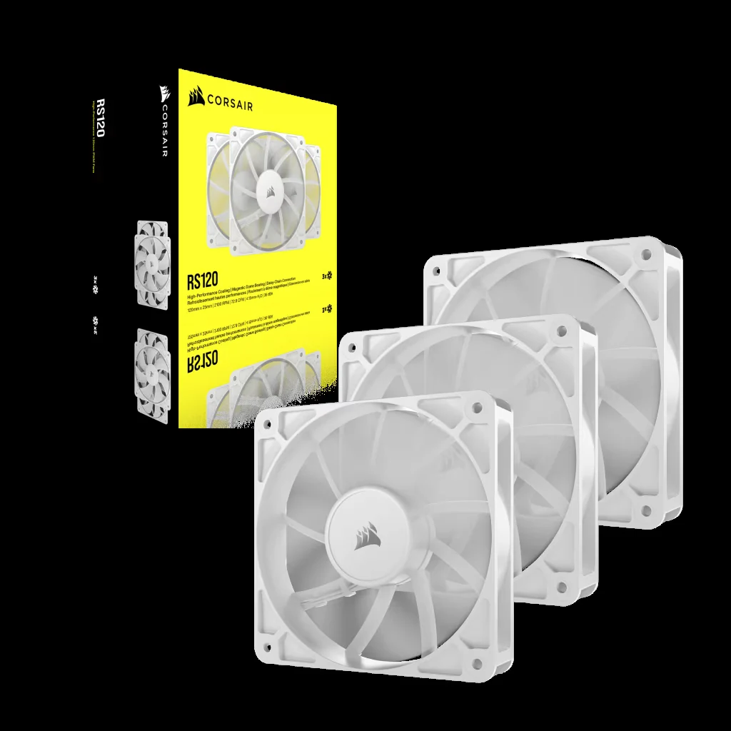 Fan Corsair RS120 MAX - White - PWM - New