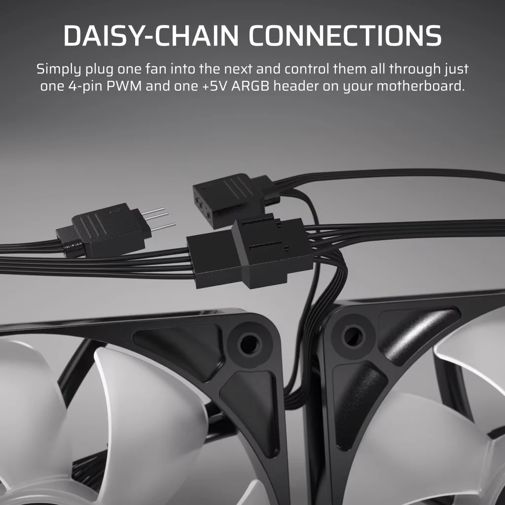 Fan Corsair RS140 ARGB - White - ARGB - New