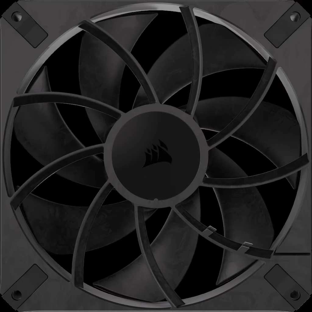 Fan Corsair RS140 MAX - Black - PWM - New