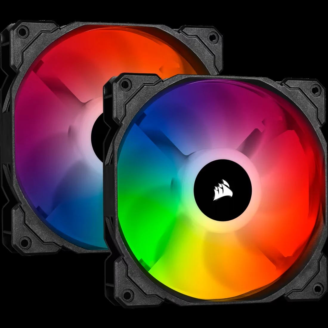 Fan Corsair SP140 RGB PRO Dual Pack - Black - RGB - New