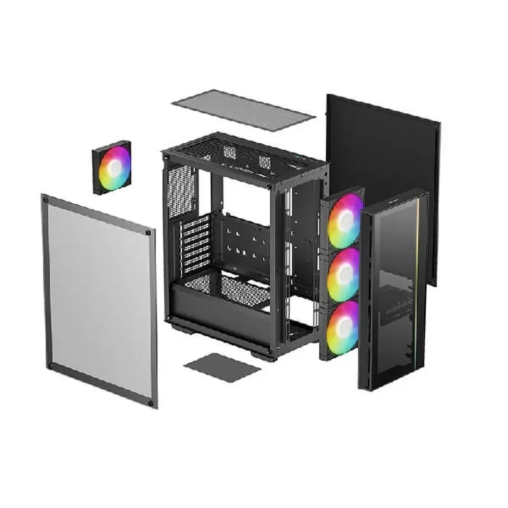 Fan DeepCool CF140 Dual Pack - Black - ARGB - New
