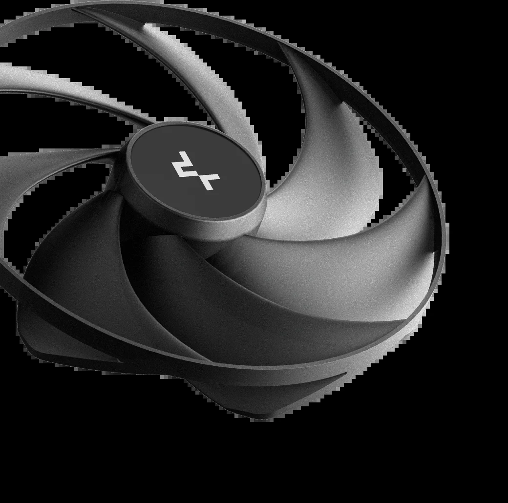 Fan DeepCool FD12 - Black - PWM - New