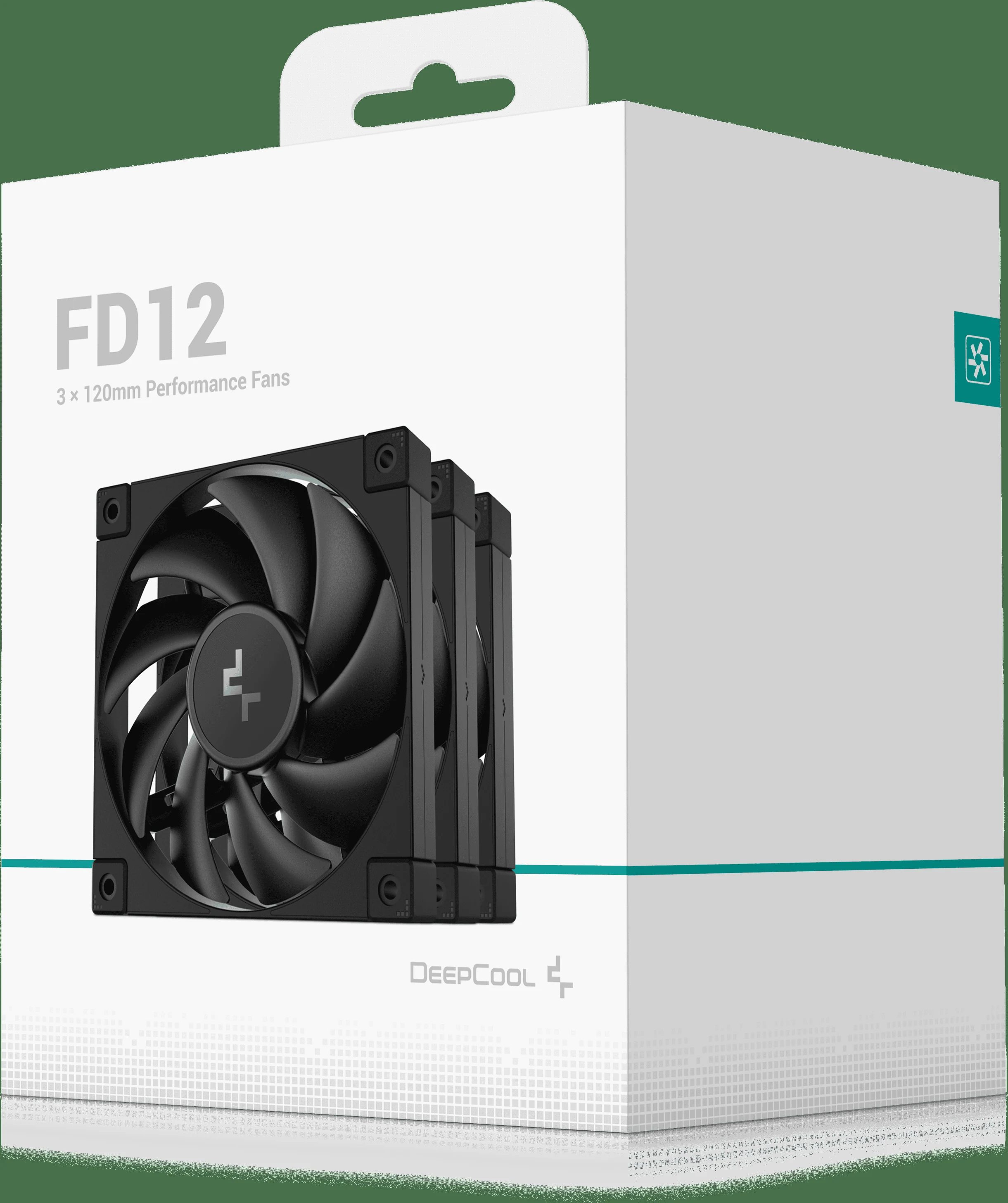 Fan DeepCool FD12 Triple Pack - Black - PWM - New