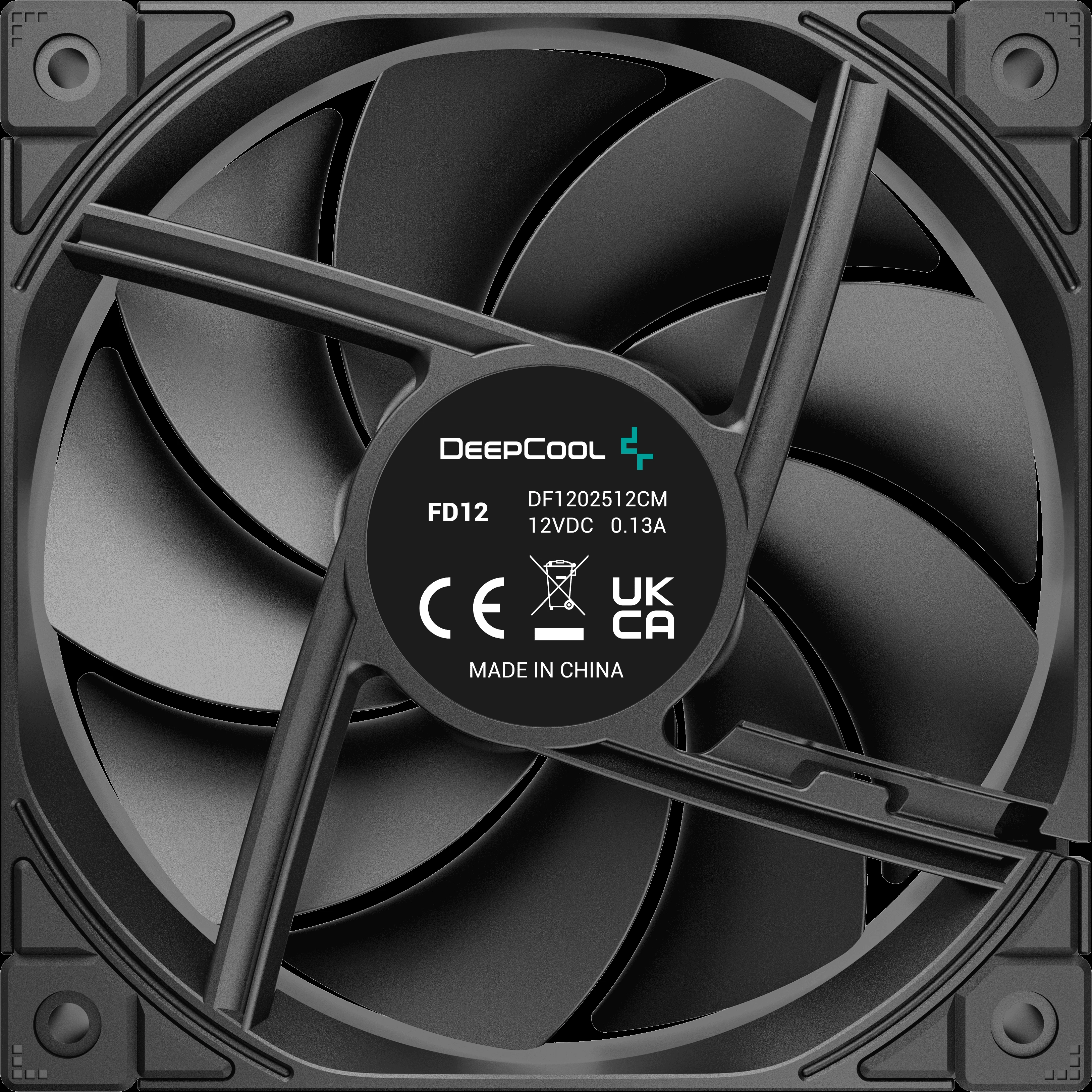 Fan DeepCool FD12 Triple Pack - Black - PWM - New