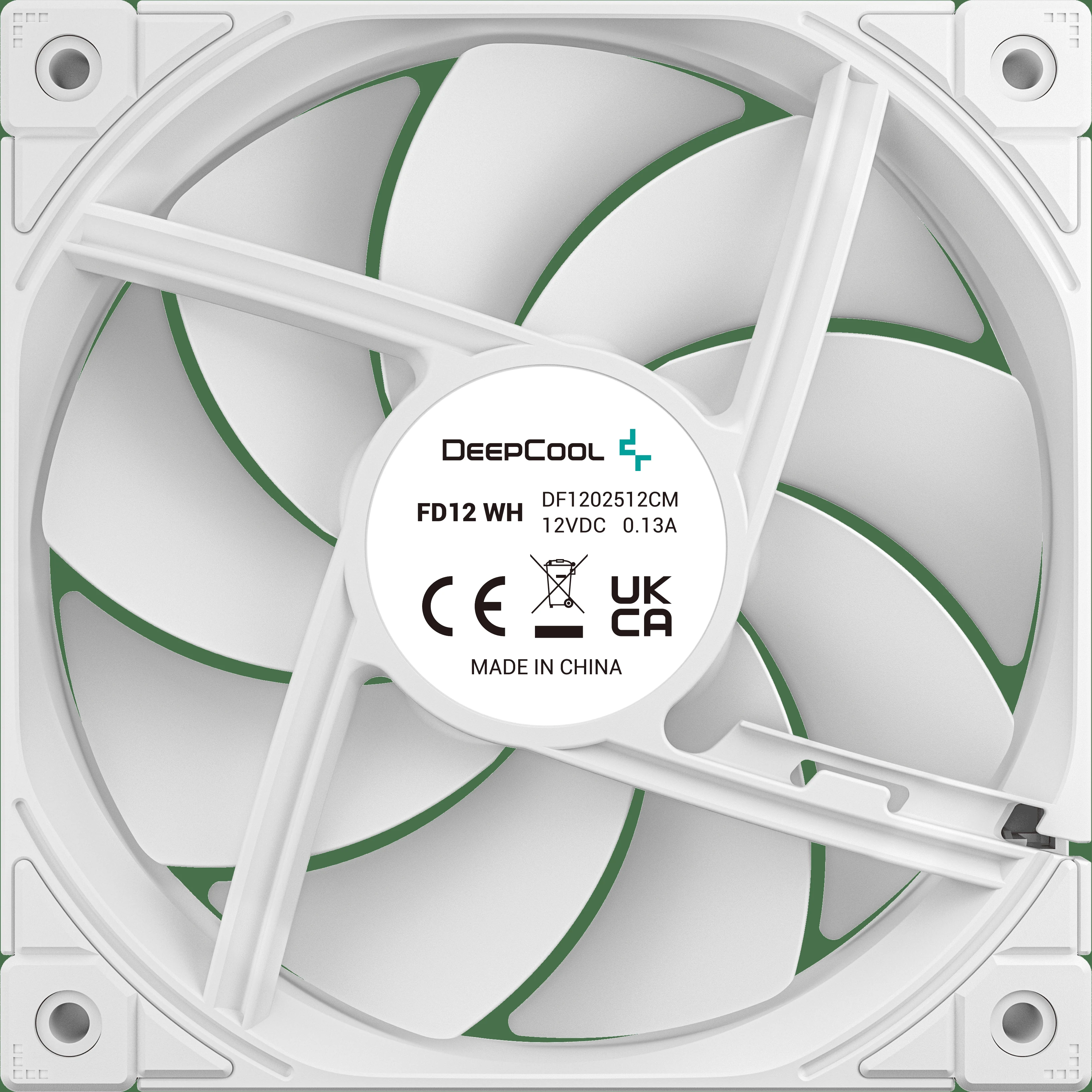 Fan DeepCool FD12 WH Triple Pack - White - PWM - New
