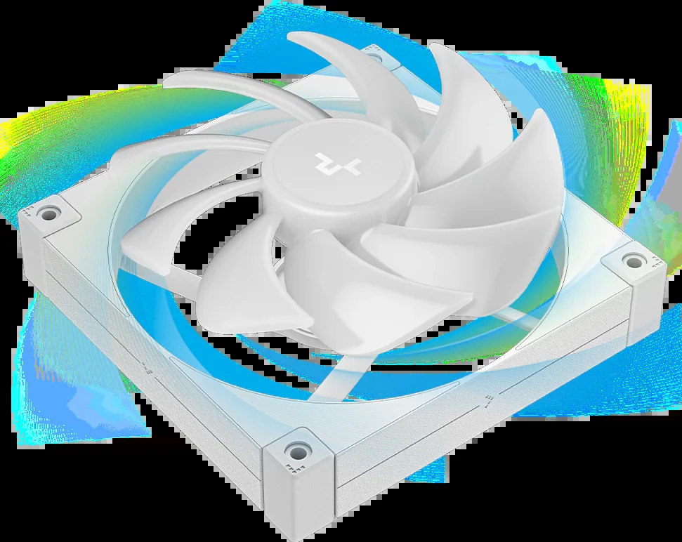 Fan DeepCool FD14 WH ARGB - White - ARGB - New