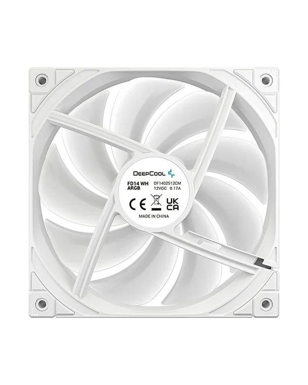 Fan DeepCool FD14 WH - White - PWM - New