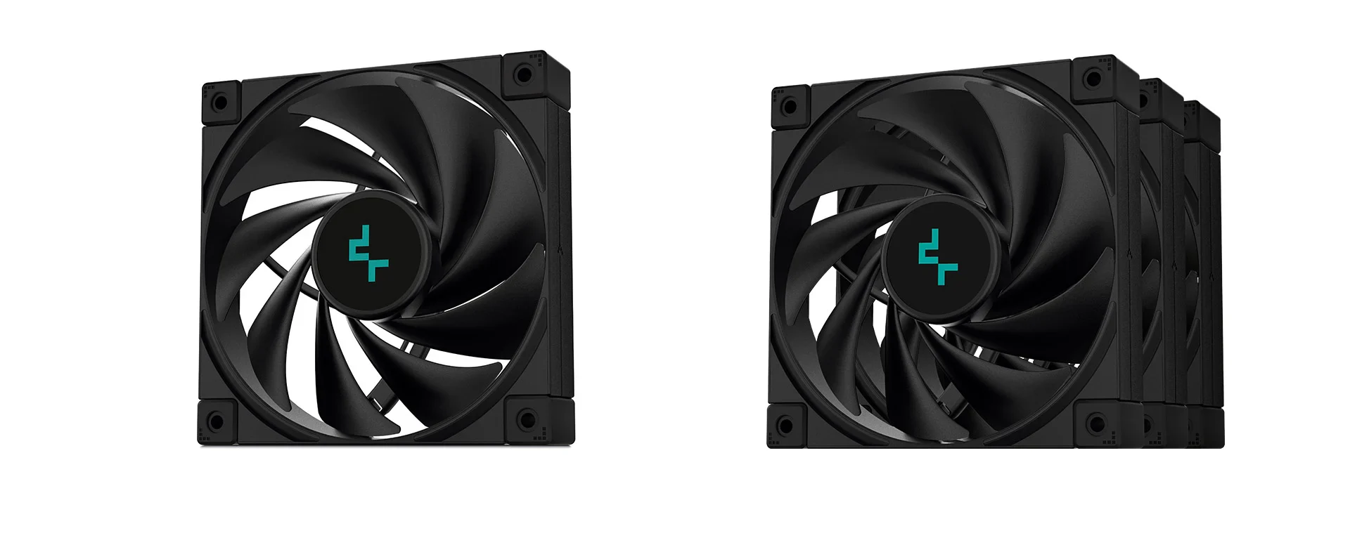 Fan DeepCool FK120 - Black - PWM - New