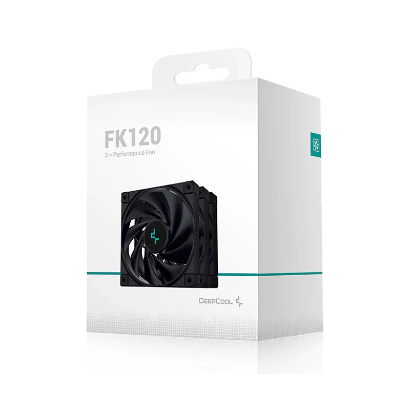 Fan DeepCool FK120 Triple Pack - Black - PWM - New