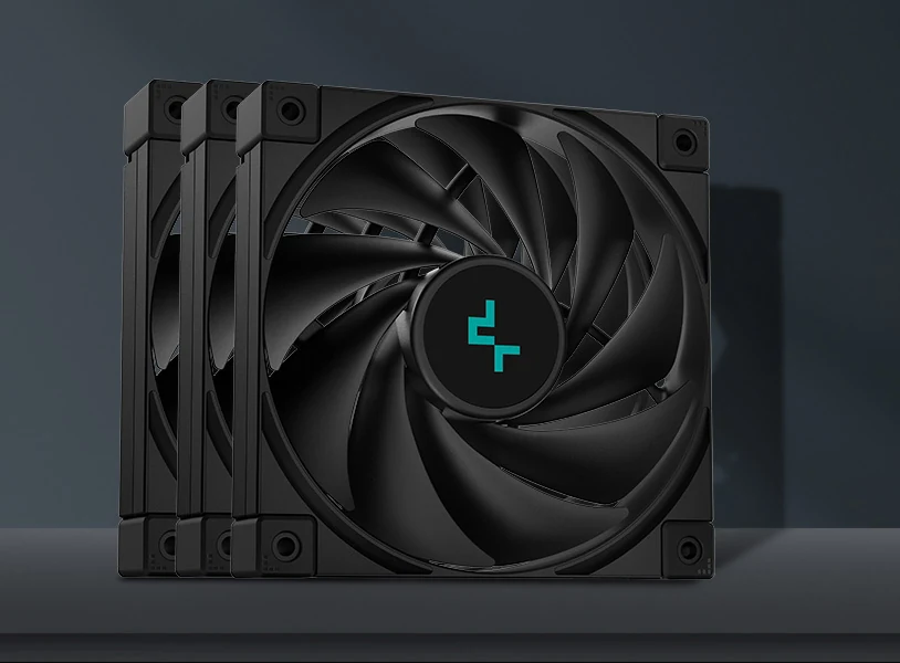Fan DeepCool FK120 Triple Pack - Black - PWM - New