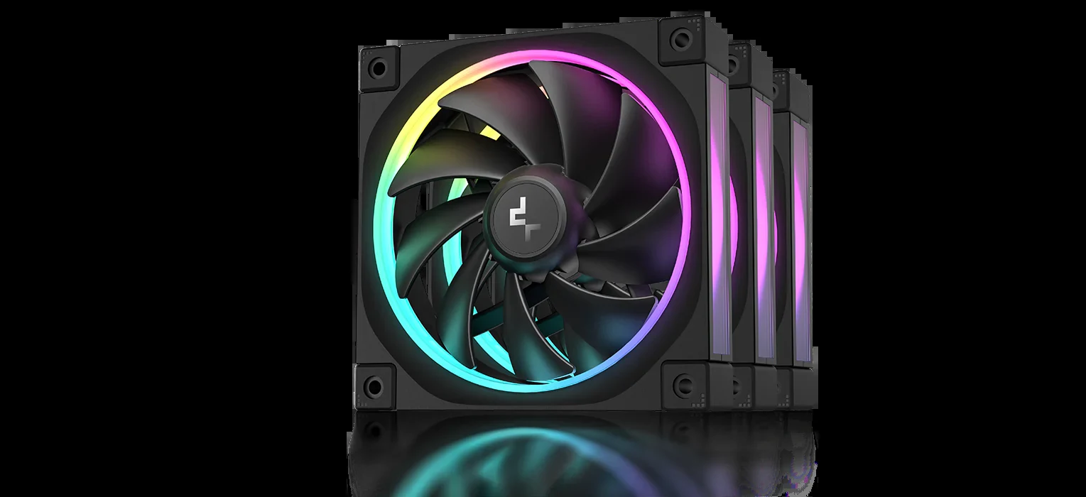 Fan DeepCool FL12 - Black - ARGB - New