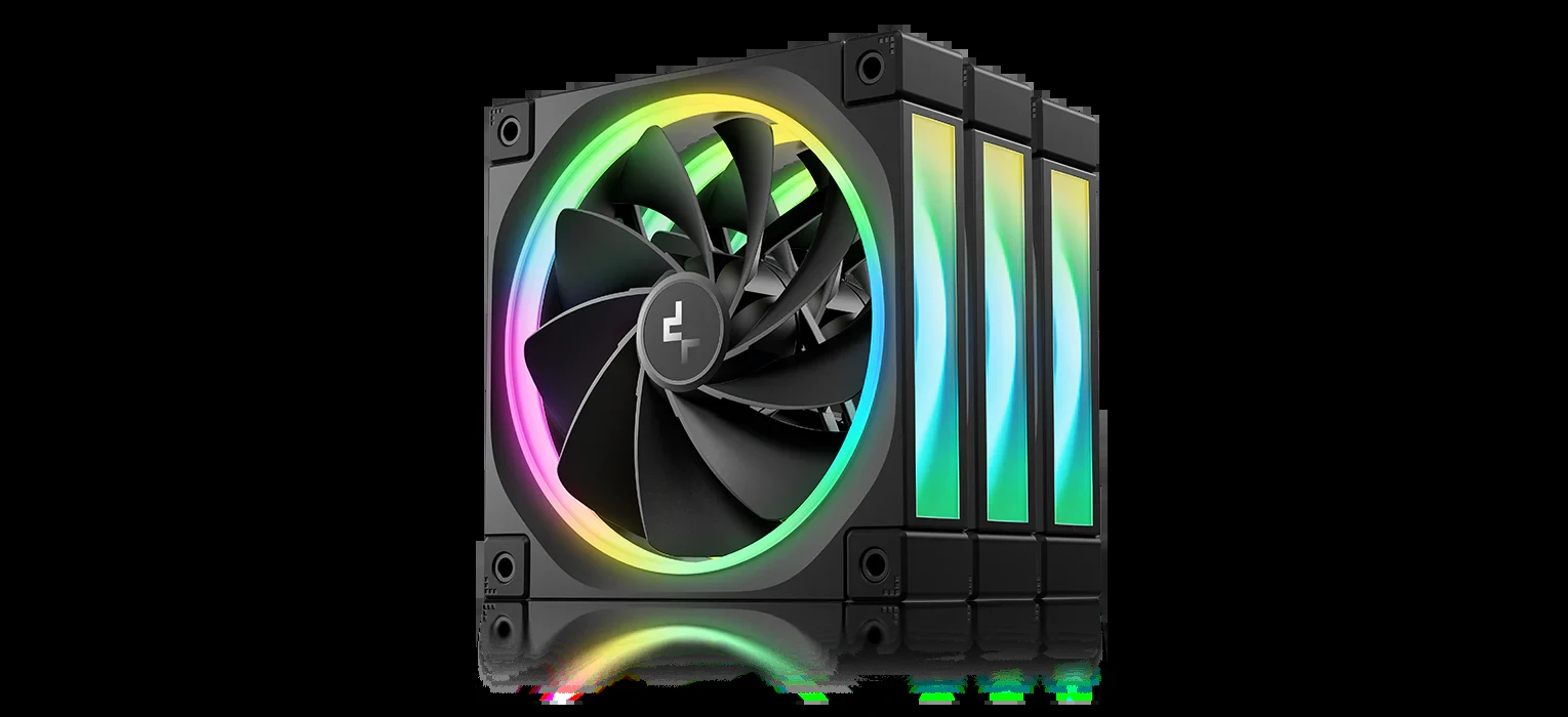 Fan DeepCool FL12 - Black - ARGB - New