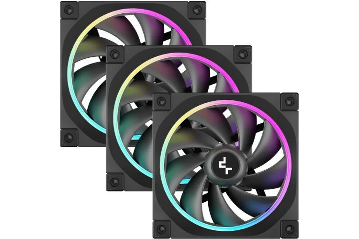 Fan DeepCool FL12 SE Triple Pack - Black - ARGB - New