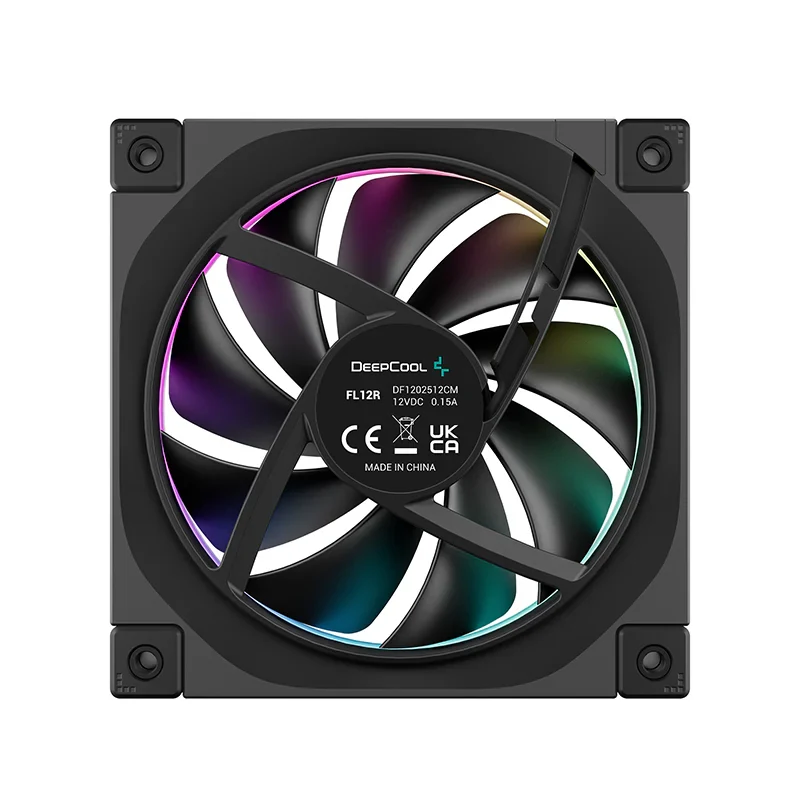 Fan DeepCool FL12R Reverse Blade - Black - ARGB - New