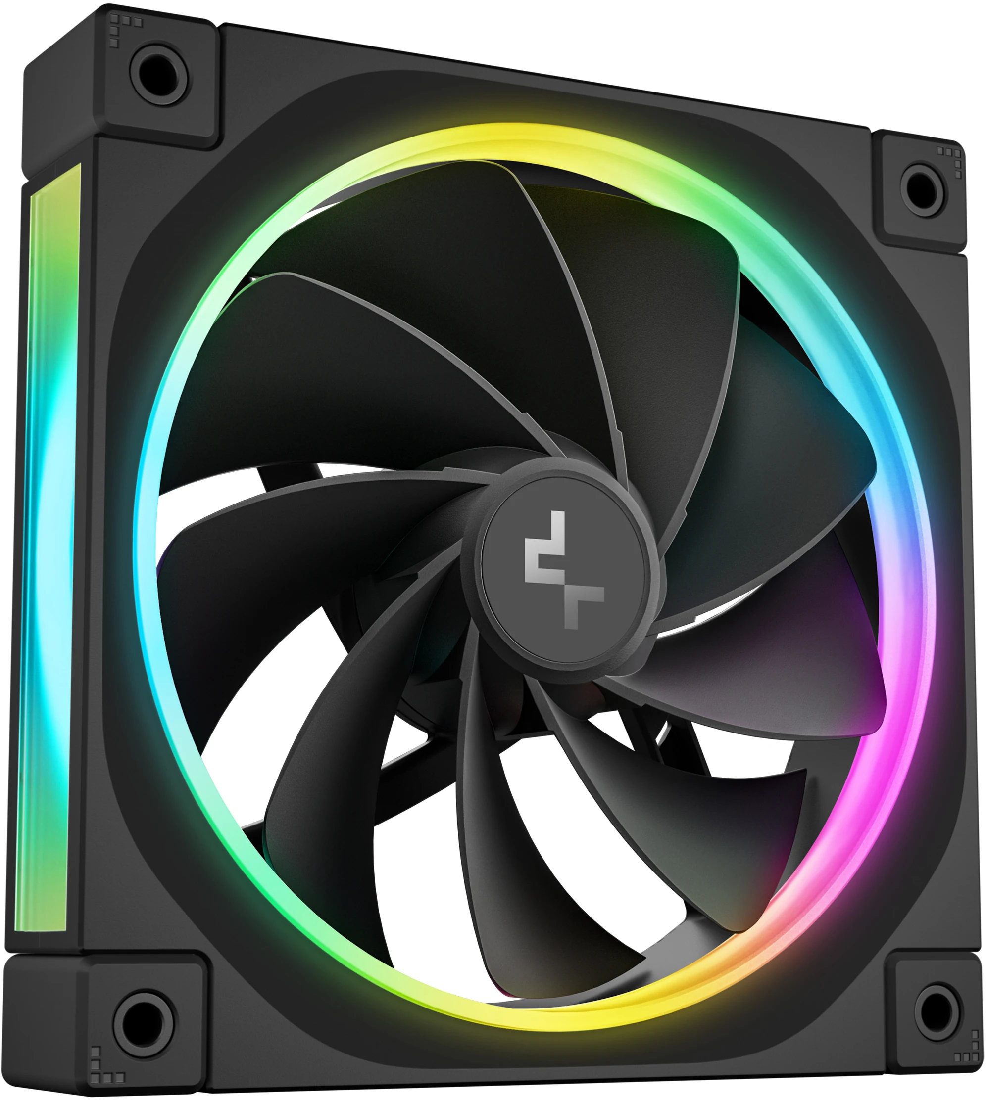 Fan DeepCool FL12R Reverse Blade Triple Pack - Black - ARGB - New