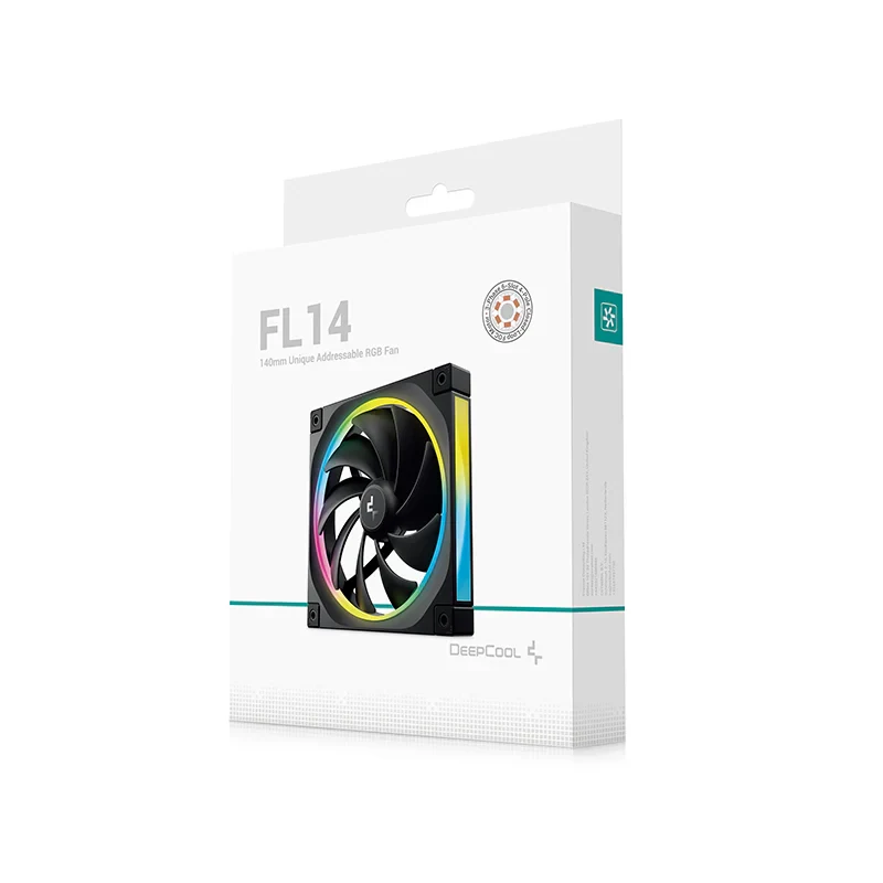 Fan DeepCool FL14 WH Triple Pack - White - ARGB - New