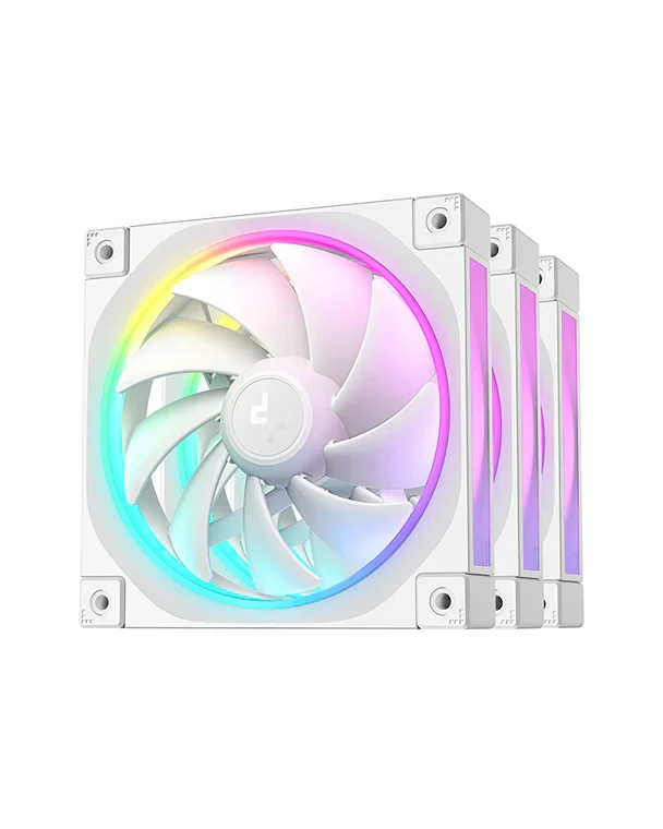 Fan DeepCool FL14 WH Triple Pack - White - ARGB - New