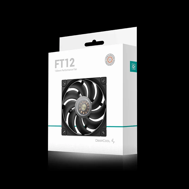 Fan DeepCool FT12 - Black - PWM - New