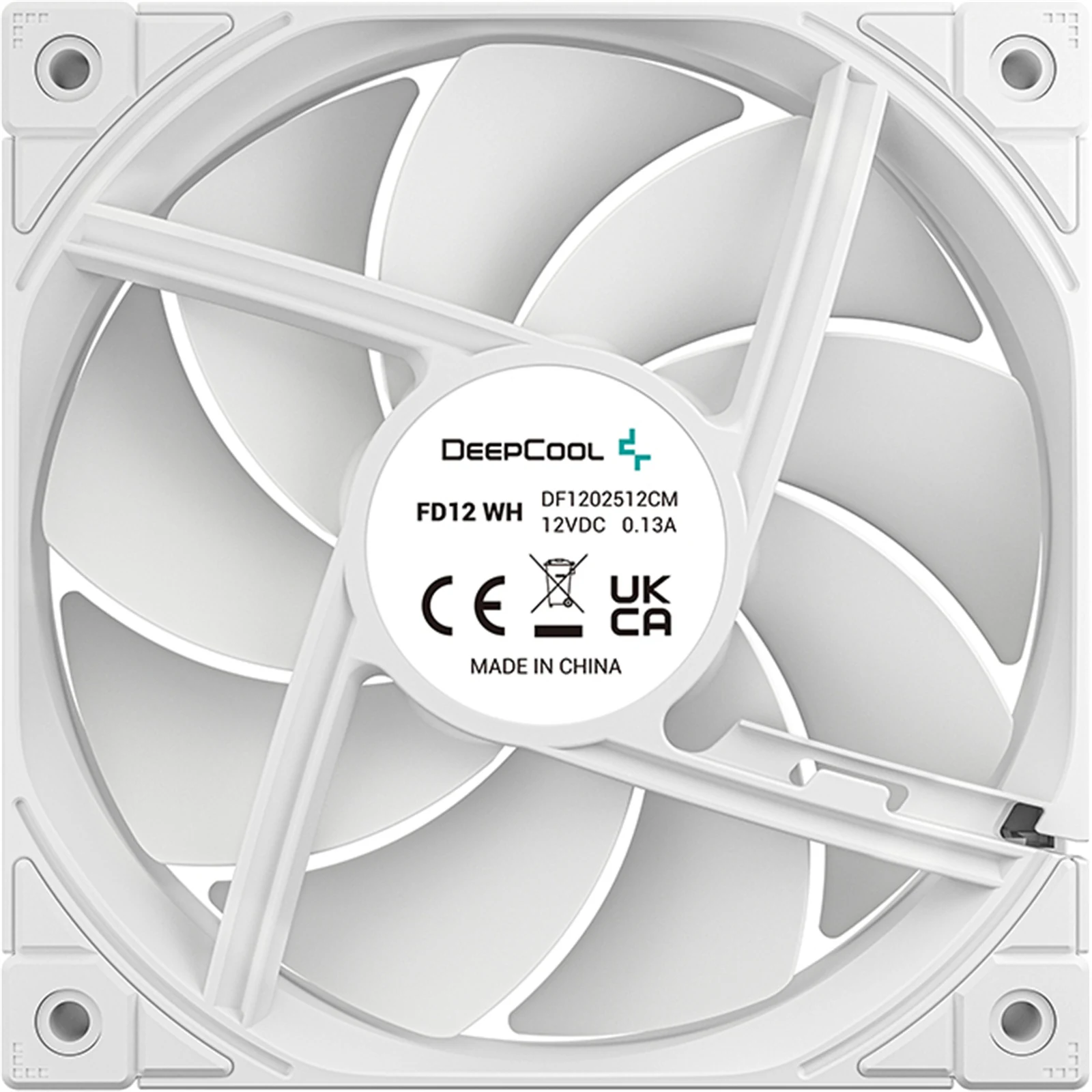 Fan DeepCool FT12 WH Triple Pack - White - PWM - New