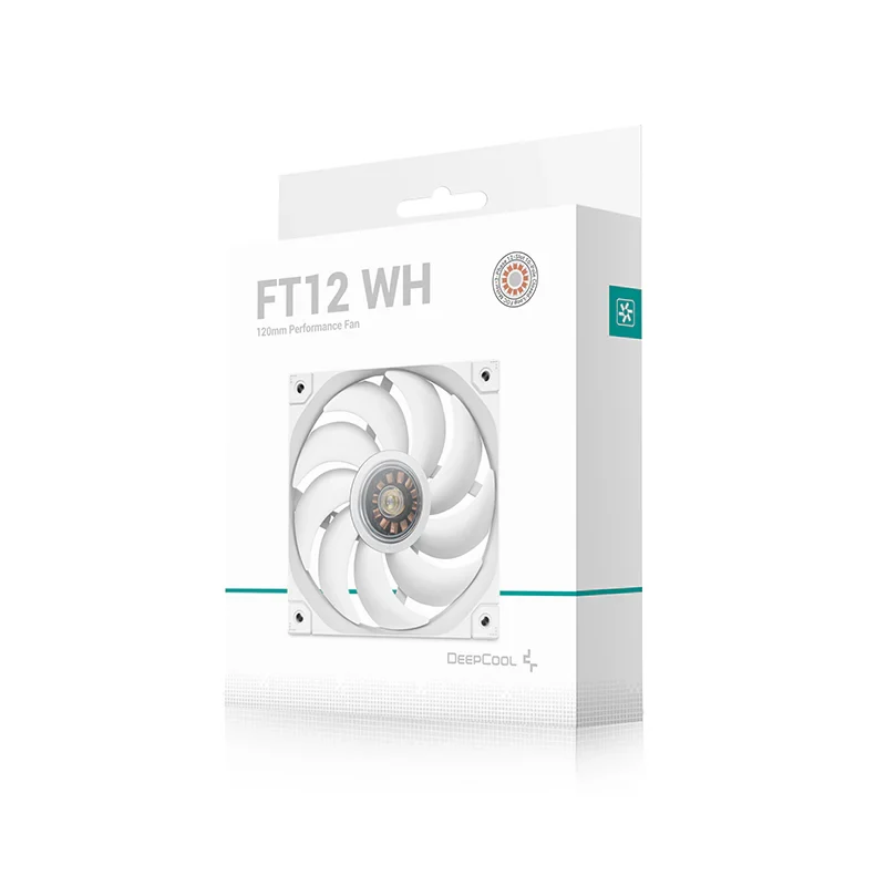 Fan DeepCool FT12 WH - White - PWM - New