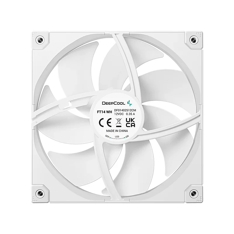 Fan DeepCool FT14 WH - White - PWM - New