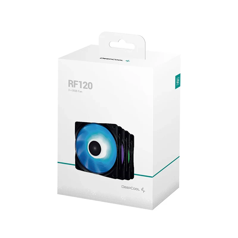 Fan DeepCool RF120 Triple Pack - Black - RGB - New