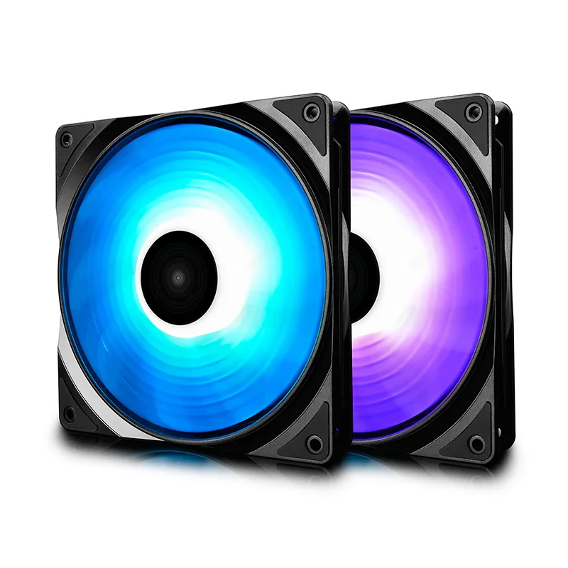 Fan DeepCool RF140 Dual Pack - Black - RGB - New