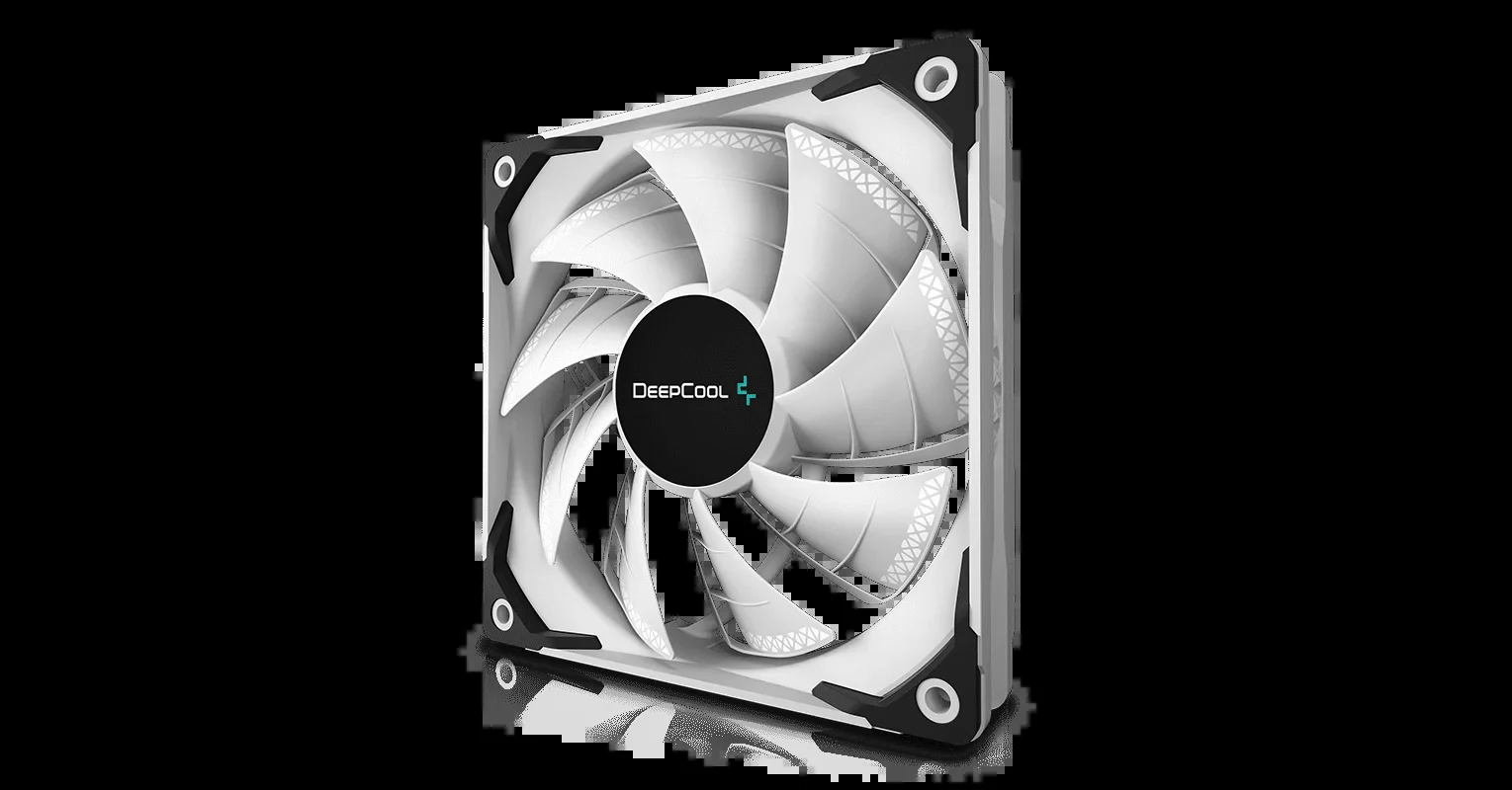Fan DeepCool TF120S WHITE - White - PWM - New