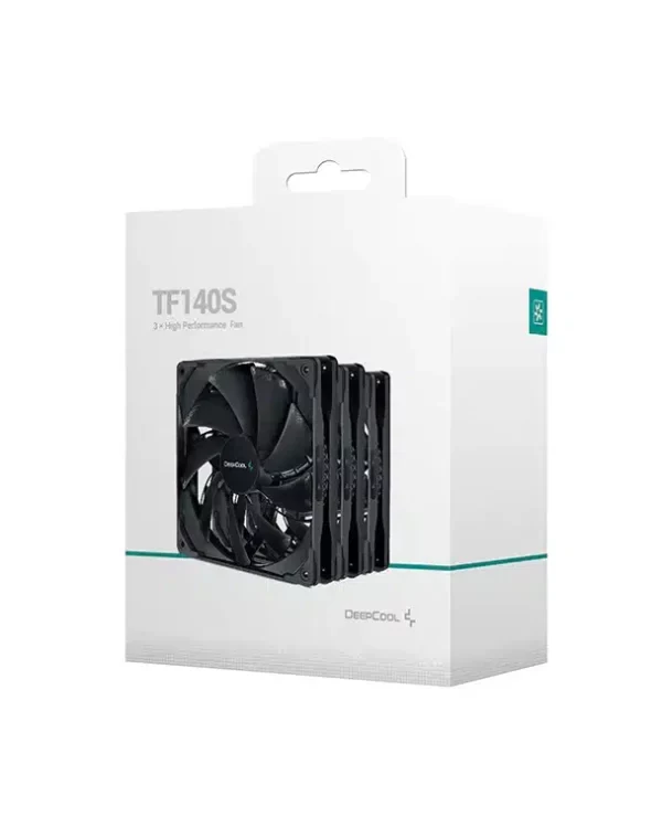 Fan DeepCool TF140S - Black - PWM - New