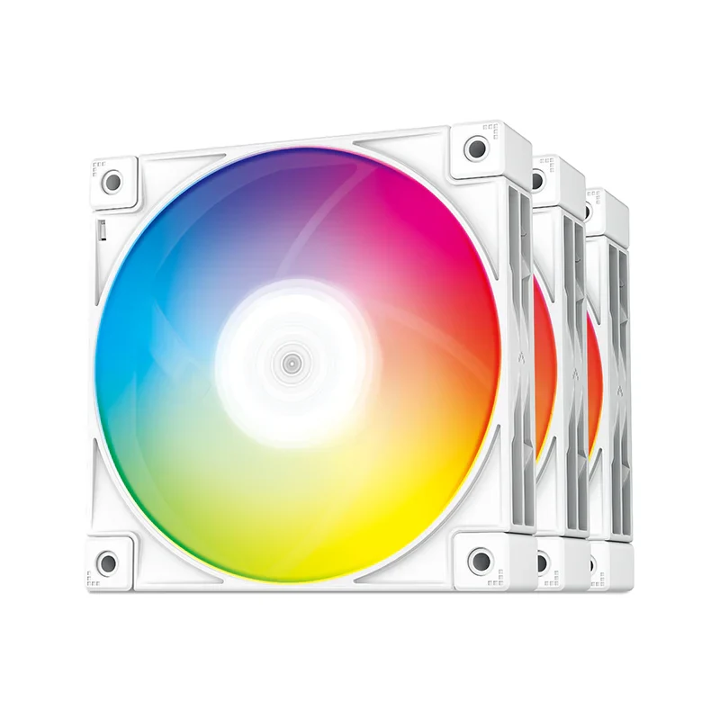 Fan DeepCool XFAN 120L WH - White - LED - New