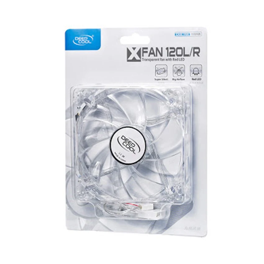 Fan DeepCool XFAN 120L WH - White - LED - New